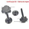 Fabricante Original M8 Manípulo Galvanizado em Forma de Estrela com Placa de Pressão, Manípulo Hexagonal, Manípulo de Plástico PP, Manípulo com Parafuso Ajustável M8