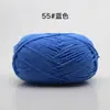 Hilo de Algodón de Leche de 4 Hebras para Muñeca, Grosor Medio, Hecho a Mano, DIY, Bufanda Tejida, Bola de Lana, Gancho, Zapatillas de Algodón, Bolsa de Materiales