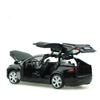 Baosilun coche deportivo de seis puertas de fricción coche de juguete con sonido y luz puerta de ala de gaviota coche de metal 6610 a granel Tesla