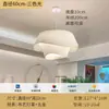 Casa French Chandelier Antiguo Medio Estilo Ins Nórdico Diseño de Tela Lámparas para Dormitorio Principal Lámparas de Dormitorio Lámparas Principales para Sala de Estar