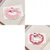 Gatito de Dibujos Animados Fresa Lazo Pequeño Versátil para Recogido de Niña Coleta Simple Elegante Accesorio para el Cabello