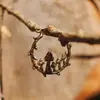 Pendientes Retro Dorados de Hongo Bohemio Europeos y Americanos Pendientes de Moda Transfronterizos Exagerados Venta Caliente de Comercio Exterior Al por Mayor