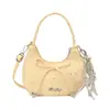 2026 Nueva Bolsa Linda de Estrella para Axila para Mujeres, Dulce Bolso de Luna Creciente con Lazo, Elegante Bolso de Hombro Cruzado para Viajes Diarios
