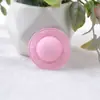 Chapéu Mini Floral Colorido Feito à Mão Chapéu de Palha Sintética Decoração de Planta Verde Chapéu de Brinquedo para Boneca DIY 5cm