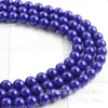 Contas de vidro de cor natural multicoloridas cor sólida contas de luz transparentes não desbotam acessórios para joias DIY acessórios para roupas