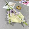 Nueva Flor Artificial Lavanda Chihiro Pequeña Floral Boda Decoración Habitación Boda Jacinto Camino Alto Flor Falsa Arreglo Floral