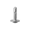 Tornillos de acero inoxidable 304 de cabeza redonda y cabeza de cruz con arandelas, tornillos de cabeza de cruz de cabeza plana con arandelas y tornillos de cola de milano, M4.2, M4.8