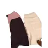 Falda midi de punto de pelo de mapache suave color crema para mujer, de cintura alta, estilosa, elegante, de corte recto y que se ajusta a la figura, perfecta para otoño e invierno