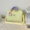 Bolsa para documentos, bolsa de mano para laptop para mujer, modelo nuevo 14 pulgadas-16 pulgadas, casual, linda, versátil, bolsa de computadora engrosada