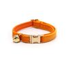 Collar para gatos, venta al por mayor transfronteriza, collar para gatos con letras, linda campanilla pequeña, letras láser, entrega de una pieza, anillo para gatos