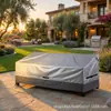 Funda para Sofá Banco de Exterior, Funda Impermeable Engrosada, Resistente a la Lluvia, al Polvo y a los Rayones, Protección para Muebles de Jardín, Adecuada para Todas las Estaciones