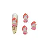 Accesorios Mini de Resina Temáticos de Kitty de Sanrio Populares Transfronterizos, Materiales de Pegamento en Crema para Uñas