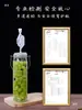 Botella Vacía de Vino y Vino de Ciruela Recipiente de Fermentación Enzimática Elaboración Casera Sellada Engrosada Válvula de Escape Automática Unidireccional Botella de Vino