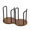 Dispensador de Vasos Desechables de Gama Alta, Soporte Almacenador de Vasos Imitación Madera de Nogal, Soporte de Vasos de Papel para Café y Té de Escritorio