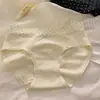 Bragas de Algodón Puro Estilo Japonés Dulce para Mujer Mujer 10A Todo Algodón Entrepierna Extendida Antibacterianas Cómodas Bragas Triángulo Mujer