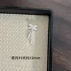 Xingrong Cristal DIY Prata Brilhante Controle Personalidade Versátil Pulseira de Cristal Contas Espaçadoras Contas Espaçadoras Pingente de Borla Acessórios Nenhum