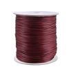 Cordón Redondo Encapsulado Coreano de 0.5mm2mm3mm Cuerda de Cera Ecológica para Manualidades Cinta Trenzada Negra de Cuerda Encapsulada Hilo Encapsulado Collar