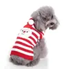 Suéter para Cachorro Transfronteiriço Suéter de Papai Noel para Pet Gola Alta Tricotada Roupa para Pet Roupa para Cachorro