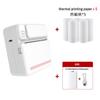 Mini Impresora Portátil de Venta Caliente Transfronteriza para Uso Doméstico Que se Puede Conectar a Teléfono Móvil Bluetooth Impresora Inteligente de Etiquetas sin Tinta