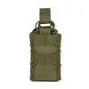 Bolsa para carregador de 5.56 Tiger Trial de camada dupla, elástica, para AK, bolsa tática para colete com fecho de cintura, bolsa funcional para acessórios com sistema MOLLE.