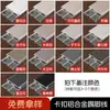 Nueva rodapié de aleación de aluminio engrosada de 1.2 mm, 6 cm, nuevo rodapié estilo crema con diseño a presión, acero inoxidable.