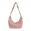 Bolso de Hombro de Piel Suave Estilo Coreano de Nicho Nuevo Primavera 2026 para Mujer, Bolso Cruzado Simple y Versátil, Bolso de Axila de Moda para el Trabajo