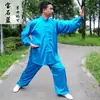 Roupas de Tai Chi para homens, mulheres e crianças, roupas de artes marciais, roupas de performance, conjunto para exercícios matinais de Taijiquan, Atacado