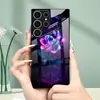 Adecuado para funda de teléfono Samsung S26ULTRA A37 Morado Soñador S24 cubierta protectora A06 funda de vidrio templado A07