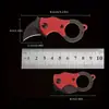 Mini Cuchillo Llavero Multifuncional Portátil Afilado Cuchillo para Fruta Alta Dureza Bolsillo Desempaquetar Expreso Plegable