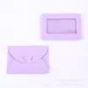 Amazon Retro Transparente Papel Kraft Ventana Pegatina Mascota Corazón Hebilla Colorida Tarjeta de Membresía Creativo Pequeño Sobre