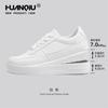 Tenis Blancos Universales de Suela Gruesa para Hombre, Nuevo Estilo Verano 2025, Zapatos de Moda, Tenis Deportivos Casuales de Moda para Hombre