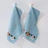 Toalla Infantil Tipo Algodón Puro A Toalla Infantil de Algodón Bordada Toalla Facial 100% Algodón Suave y Absorbente Pañuelo de Guardería