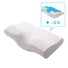 Almohada de gel rebote lento almohada mariposa esponja espacial almohada para dormir de verano almohada de memoria de silicona fabricantes al por mayor