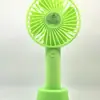 Mini Ventilador Portátil de Mano Silencioso Viento Fuerte Recargable Pequeño Leide Zhu Rosa Azul Blanco Verde Soporte