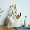 Estilo Popular Simples Estudante Trabalhador de Escritório Portátil Cordão Isolado Folha de Alumínio Lona Bolsa de Almoço Lancheira Fabricante Atacado