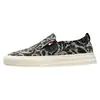 Sapatos Masculinos 2026 Novo Estilo Primavera Estilo Chinês Respirável Sapatos Xadrez Sem Cadarços Casuais de Lona de Cano Baixo Masculinos