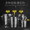 Ventas Directas de Fábrica Cubitera de Acero Inoxidable Engrosado Cubitera para Cerveza Ktv Bar Bolso para Champagne Doble Capa Simple Capa Cubitera