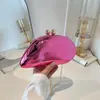Bolso de Noche de Mango Acrílico 2026 Nuevo Bolso Caja Color Caramelo Europeo y Americano Bolso Cruzado Versátil con Cadena para Mujer Moderno