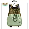 Mochila de Boca Ancha para Mujer con Logo Personalizado, Mochila Ligera para Exteriores, Bolsa Deportiva para Montañismo, Bolsa de Viaje, Bolsa para Estudiante de Colegio