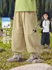 Pantalones largos casuales de algodón puro estilo montaña para niños Yourou, nueva ropa infantil otoño 2026, estilo primavera y otoño para niños pequeños