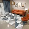 Novo Tapete Sala Quarto Luxo Leve Alta Qualidade Simples Cobertura Total Sofá Tapete Grande Mesa de Centro Lavável Quarto Tapete de Cabeceira