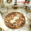 Alfombrilla de suelo de terciopelo de cristal con forma de gato de dibujos animados más vendida de TEMU, alfombrilla absorbente para pies de baño, alfombra engrosada para dormitorio