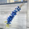 Flor artificial azul real de alta gama 2024, nuevo material floral para bodas, fondo para bodas, accesorios para arreglos florales.