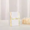 Estampado en Caliente Bolso Bolsa de Empaque Árabe Regalo Navideño Bolsa de Regalo Bolsa de Papel Kraft Centro Comercial Bolsa de Compras Al Por Mayor