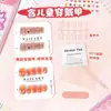 Xinmo Pack de Regalo de Arte de Uñas para Niña Libro de Pegatinas DIY Uñas Portátiles para Niños Libro Silencioso Educativo Creativo Hecho a Mano