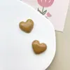 Serie de colores macaron superficie brillante adorno de corazón positivo accesorios funda de teléfono diy decoración Crocs pasador de pelo pinza de pelo materiales