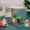 Luz de Noche de Cubo Rubik Navideño Regalo Hecho a Mano Materiales Pequeños Espejo Rompecabezas Pequeño