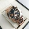 Venta caliente buzo de comercio exterior fantasma de agua con reloj de pulsera para hombre banda de acero original luminoso impermeable reloj no mecánico traje