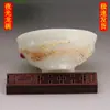 Transmisión en Vivo de Nuevos Tazones Luminosos de Dragón y Fénix, Adornos Atractores de Fortuna Chapados en Oro, Adornos de Calabaza Atractores de Riqueza y Artesanías de Decoración para el Hogar de Jade