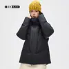 Chaqueta de Algodón con Tecnología de Fibra de Poliimida, Chaqueta de Algodón de Moda con Capucha Protectora Cálida de Triple Bloqueo de Temperatura para Hombre y Mujer